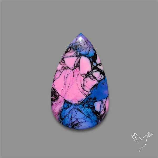 Mohave Turquoise Mosaic Cabochon