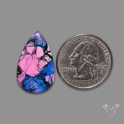 Mohave Turquoise Mosaic Cabochon