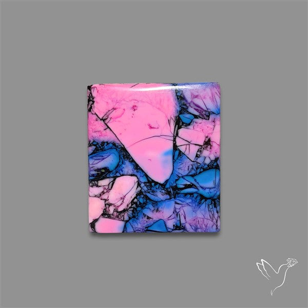 Mohave Turquoise Mosaic Cabochon