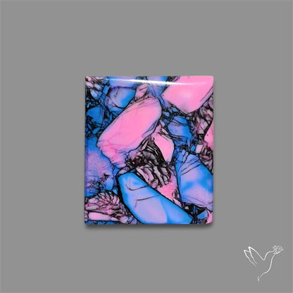 Mohave Turquoise Mosaic Cabochon