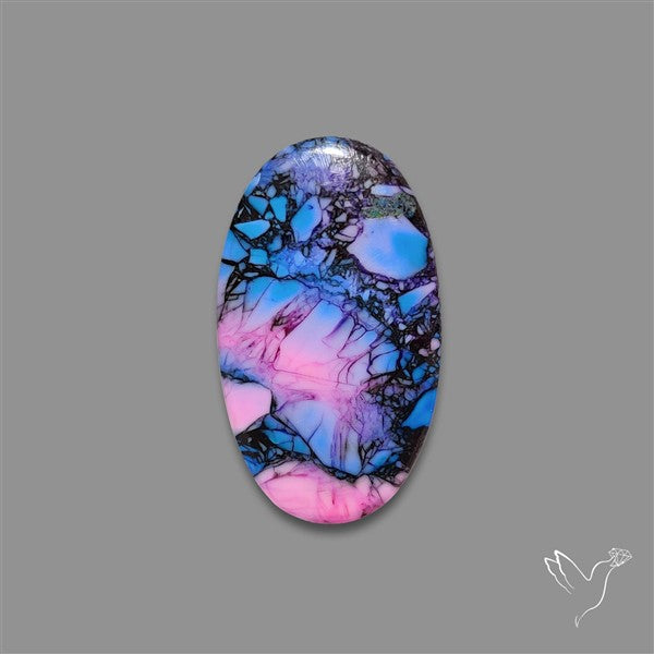Mohave Turquoise Mosaic Cabochon
