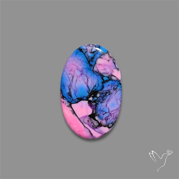 Mohave Turquoise Mosaic Cabochon