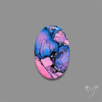Mohave Turquoise Mosaic Cabochon