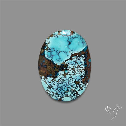 Large Hubei Turquoise Cabochon