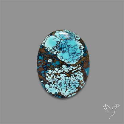 Large Hubei Turquoise Cabochon