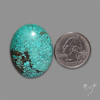 Large Hubei Turquoise Cabochon