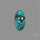 Hubei Turquoise Cabochon