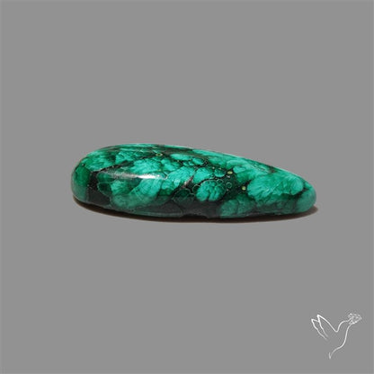 Dense Forest Malachite Cabochon