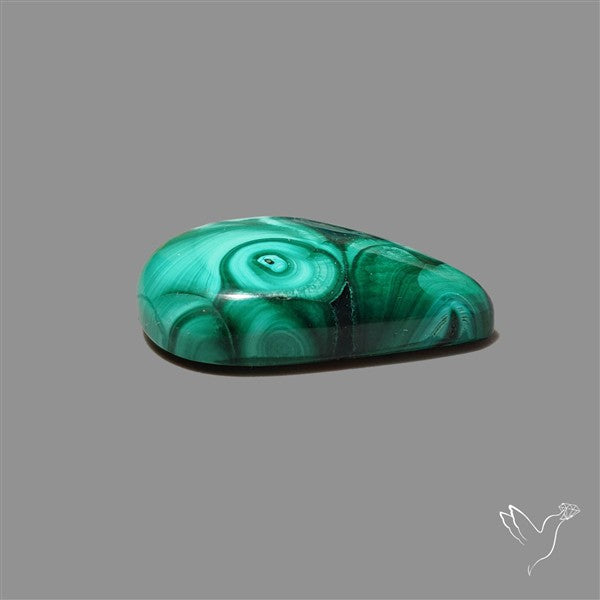 Dense Forest Malachite Cabochon