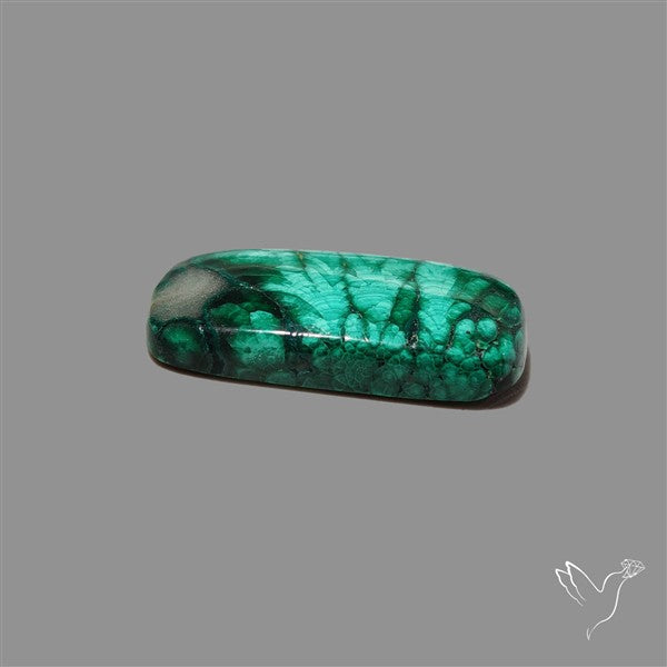 Dense Forest Malachite Cabochon