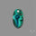 Dense Forest Malachite Cabochon
