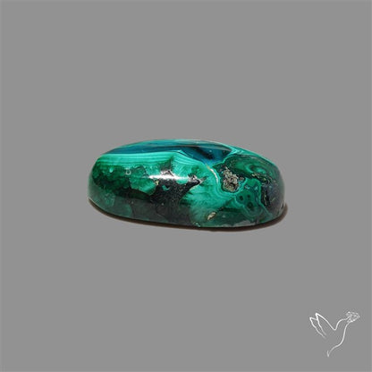 Dense Forest Malachite Cabochon