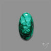 Dense Forest Malachite Cabochon