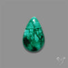 Dense Forest Malachite Cabochon