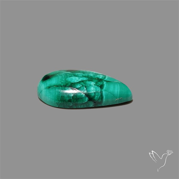 Dense Forest Malachite Cabochon