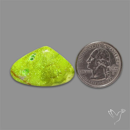 Rare Gaspeite Cabochon