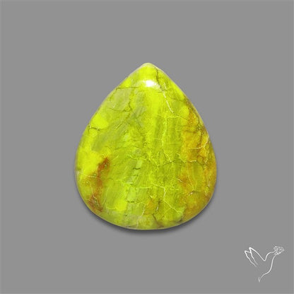 Rare Gaspeite Cabochon