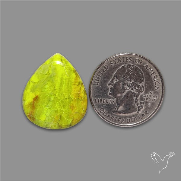 Rare Gaspeite Cabochon