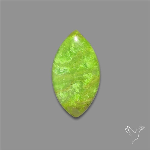 Rare Gaspeite Cabochon