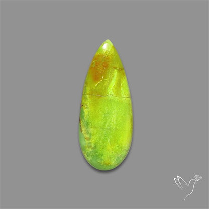 Rare Gaspeite Cabochon