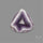 Chevron Amethyst Cabochon