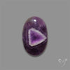 Chevron Amethyst Cabochon