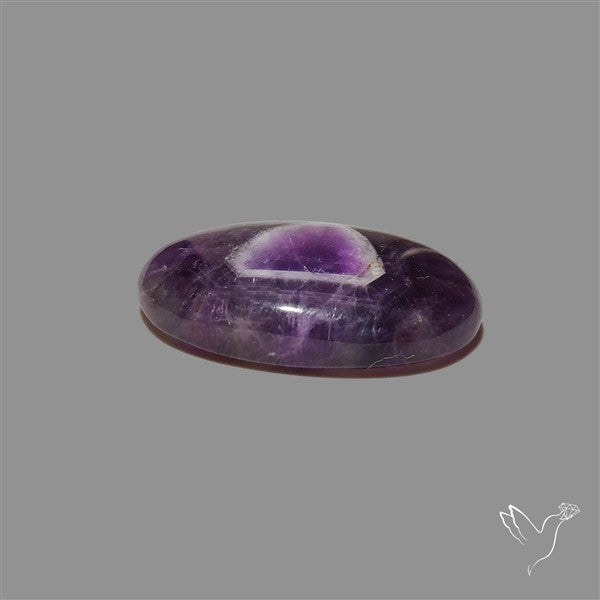 Chevron Amethyst Cabochon