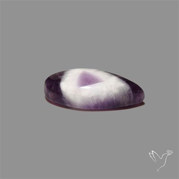 Chevron Amethyst Cabochon