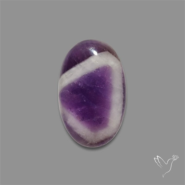 Chevron Amethyst Cabochon