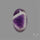 Chevron Amethyst Cabochon