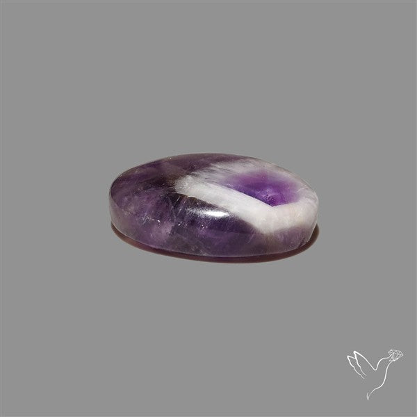 Chevron Amethyst Cabochon