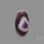 Chevron Amethyst Cabochon