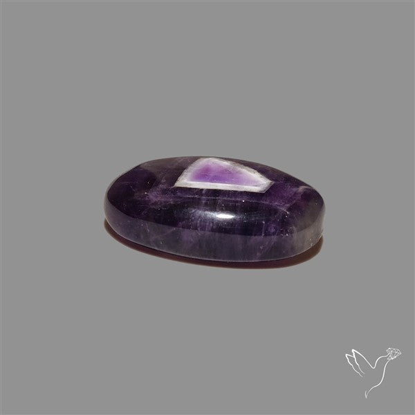 Chevron Amethyst Cabochon