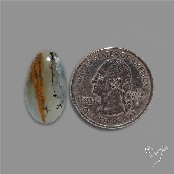 Peruvian Blue Opal Cabochon
