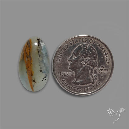 Peruvian Blue Opal Cabochon