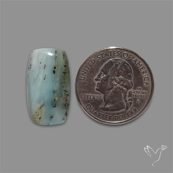 Peruvian Blue Opal Cabochon