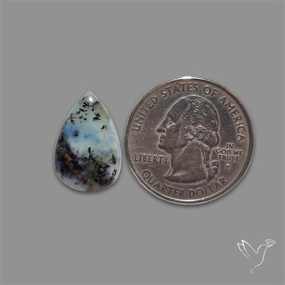 Peruvian Blue Opal Cabochon
