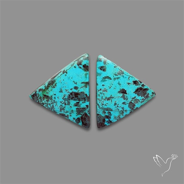 Chrysocolla Pair