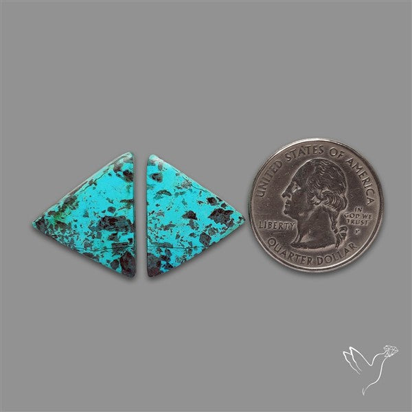Chrysocolla Pair