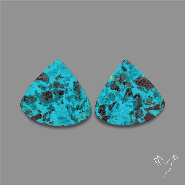 Chrysocolla Pair