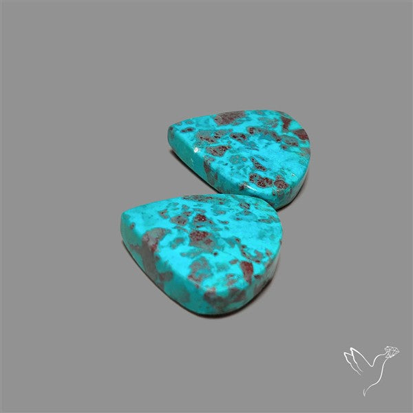 Chrysocolla Pair