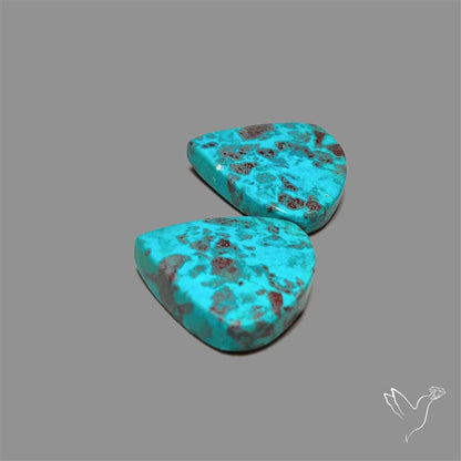 Chrysocolla Pair