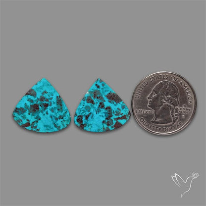 Chrysocolla Pair
