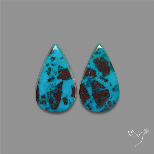 Chrysocolla Pair