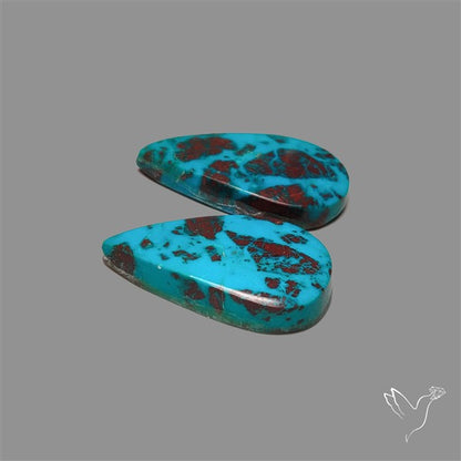 Chrysocolla Pair