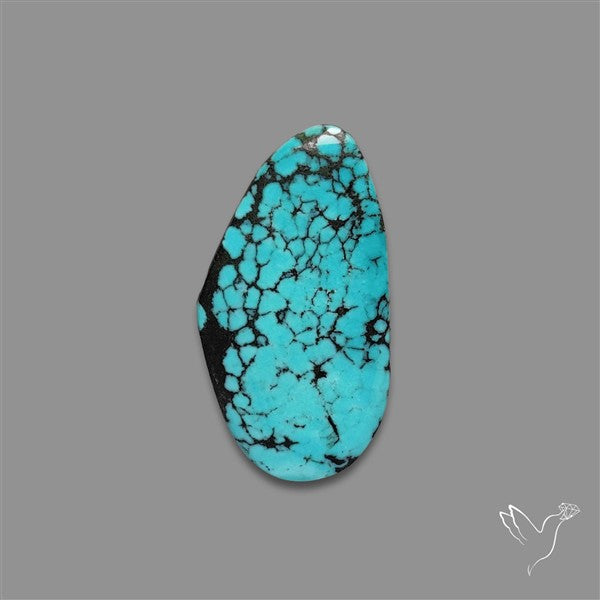 Hubei Turquoise Cabochon Thin Cut