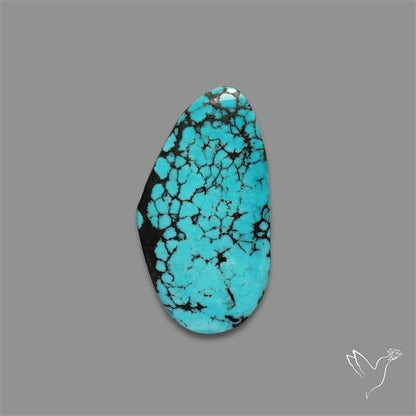 Hubei Turquoise Cabochon Thin Cut