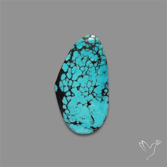 Hubei Turquoise Cabochon Thin Cut