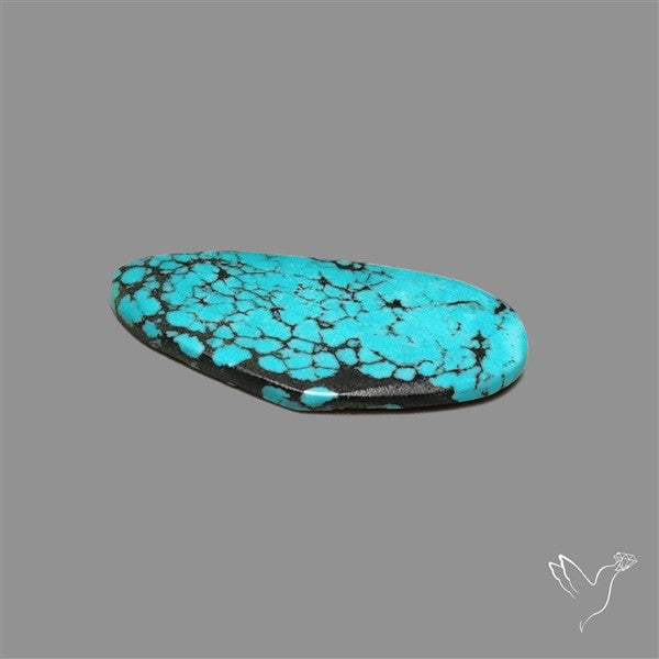 Hubei Turquoise Cabochon Thin Cut
