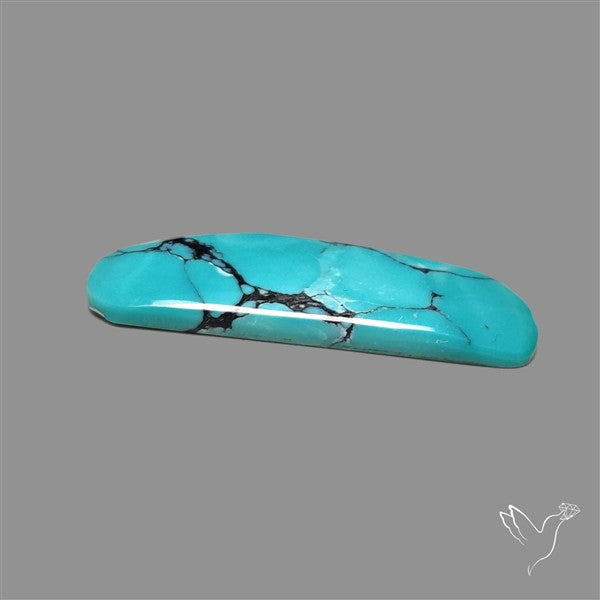 Hubei Turquoise Cabochon Thin Cut